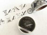 Oeda Letterpress Original Japanese Washi Tapes - Thank you