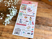 My Diary Sheet of Stickers - Travel