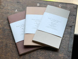 Oeda Original - Two color paper notebook (Regular TN refill size)