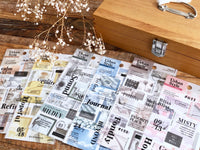 Urban Style Sheet of Stickers / Shell Pink