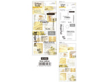Urban Style Sheet of Stickers / Lime Yellow