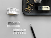 KNOOP Original Washi Masking Tapes - WEEKLY TASK