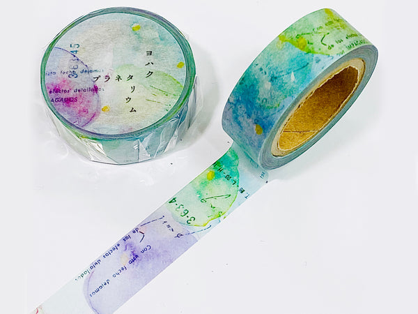 YOHAKU Original Washi Tape - Planetarium (プラネタリュウム)