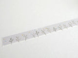 YOHAKU Original Washi Tape - First Snow (ハツユキ)