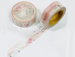 YOHAKU Original Washi Tape / Y-061 Flower Haze (ハナガスミ)