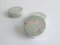 YOHAKU Original Washi Tape - Blooming Garden (ハナサクニワデ)
