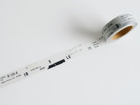YOHAKU Original Washi Tape / Y-107 New Moon Night (シンゲツノヨル)