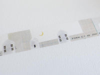 YOHAKU Original Washi Tape / Y-109 Crescent Moon (ミカヅキ)