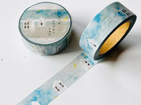YOHAKU Original Washi Tape - Under the Starry Sky (ホシゾラノシタデ)