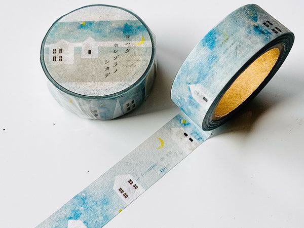 YOHAKU Original Washi Tape / Y-111 Under the Starry Sky (ホシゾラノシタデ)