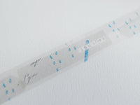 YOHAKU Original Washi Tape / Y-112 Sound of Rain (アメノオト)