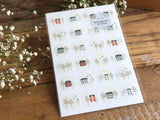 YOHAKU Original Clear Sticker - Street (イツカノマチカド)
