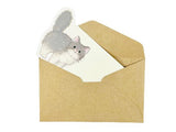 Yonezu Yusuke Die-Cut Message Cards with Envelopes - Cat
