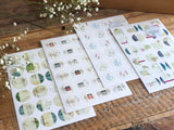 YOHAKU Original Clear Sticker - Street (イツカノマチカド)
