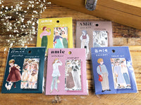 "Amie" Flake Stickers / Seal bits - Retro Girls