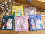 amie Flake Stickers / Seal bits - Antique Girls