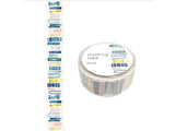 Japanese Die-Cut Washi Masking Tape / Books