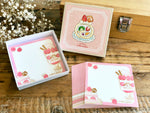 Furukawa Peko-Chan Series Memo Pad Box / Strawberry