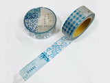 YOHAKU x CHECK&STRIPE Washi Tape - Fabric (ヌノアワセ)