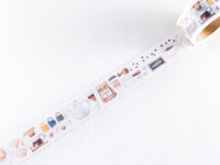 Waka Nakauchi Original Japanese Washi Masking Tape-Coffee