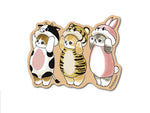 "mofusand" die-cut big sticker Vol.2 / Costume