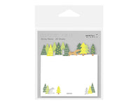Die-Cut Sticky Note - Forest