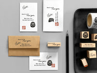 KNOOP Original Rubber Stamp - Daruma