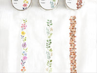 Japanese Die-Cut Washi Masking Tape / Bricks