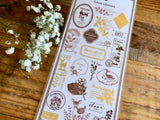 Linea Classica Sheet of Stickers - Fawn