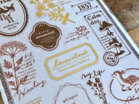 Linea Classica Sheet of Stickers - Fawn