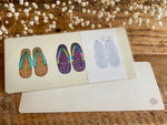 Omori Yuko Note Card - Hakimono (履物)