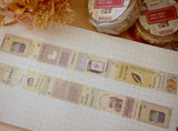 Vintage Style Japanese Masking Tapes - Vintage Matchbox Labels or Vintage Pleasure Tickets