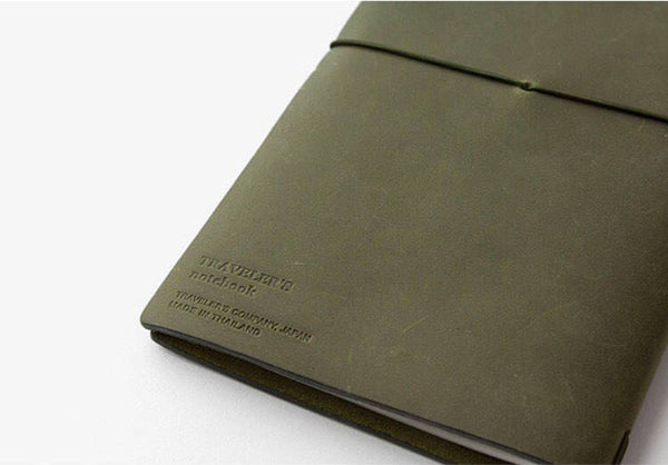 Tn Notebook TN - Traveler's Notebook Olive Edition – Little Happy Things
