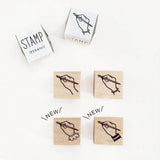 KNOOP Original Rubber Stamps - Writing Hands at your choice