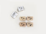 KNOOP Original Rubber Stamps - Sewing Hands at your choice