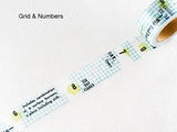 YOHAKU Original Washi Tape - Grids (ホウガン)