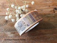 Vintage Style Japanese Masking Tapes - Vintage Matchbox Labels or Vintage Pleasure Tickets