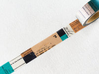 YOHAKU Original Washi Tape - Patch Pattern (ツギハギ)