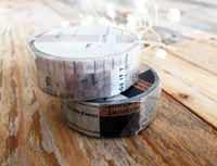 YOHAKU Original Washi Tape - Patch Pattern (ツギハギ)
