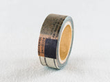 YOHAKU Original Washi Tape - Patch Pattern (ツギハギ)