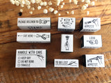 KNOOP Original Rubber Stamps