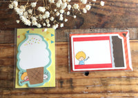 Mizutama's Die-cut  Mini Message Cards at your choice