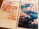 Beautiful  Sakura Cherry Blossom Postcards by Kyou Izumi