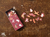 Classiky 75 beautiful Japanese stickers in a super cute Matchbox