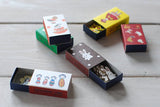 Classiky 75 beautiful Japanese stickers in a super cute Matchbox