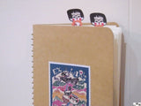 Classiky Traditional Japanese Kokeshi Doll die-cut One Point Sticky Notes