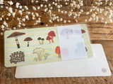 Omori Yuko Note Card - Kinoko (キノコ）