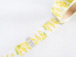 YOHAKU Original Washi Tape / Y-040 Mimosa (ミモザ)