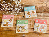 Papier Platz x Mizutama Flake Stickers / Seal bits - Bakery Series