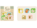 Papier Platz x Mizutama Flake Stickers / Seal bits - Cafe Series